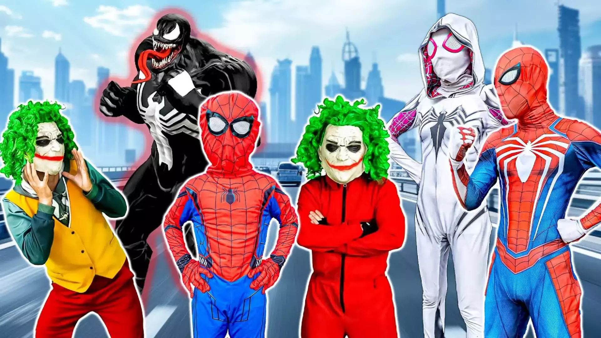 مرد عنکبوتی و جوکر: ماجراجویی‌های هیجان‌انگیز سوپرقهرمانان!