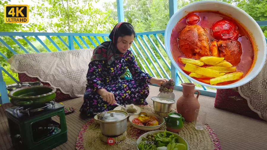 طرز تهیه ترش کباب گیلانی: یک تجربه طعمی بی‌نظیر از روستاهای شمال