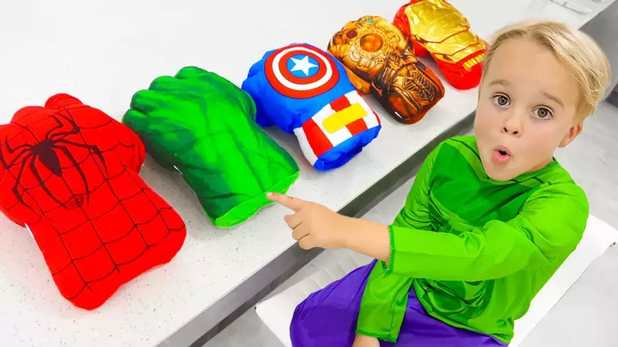 برنامه کودک ولاد و نیکی -چالش عروسک هیولا-ولادو نیکی جدید-سرگرمی ولاد نیکی