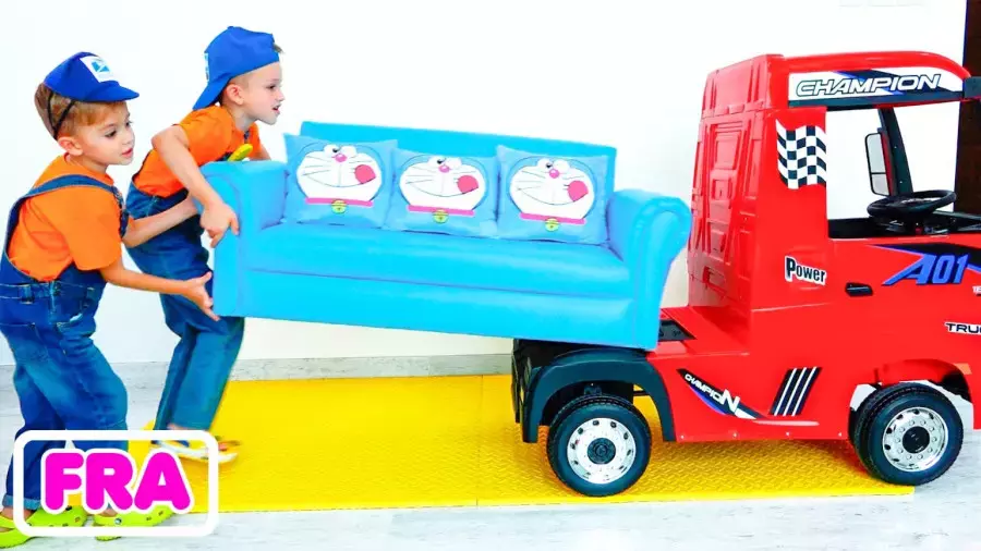 ولاد و نیکی ماجراجویی-ولاد و ماجرای کامیون بازی-ولادنیکی-ولاد نیکیتا -ولادو نیکی