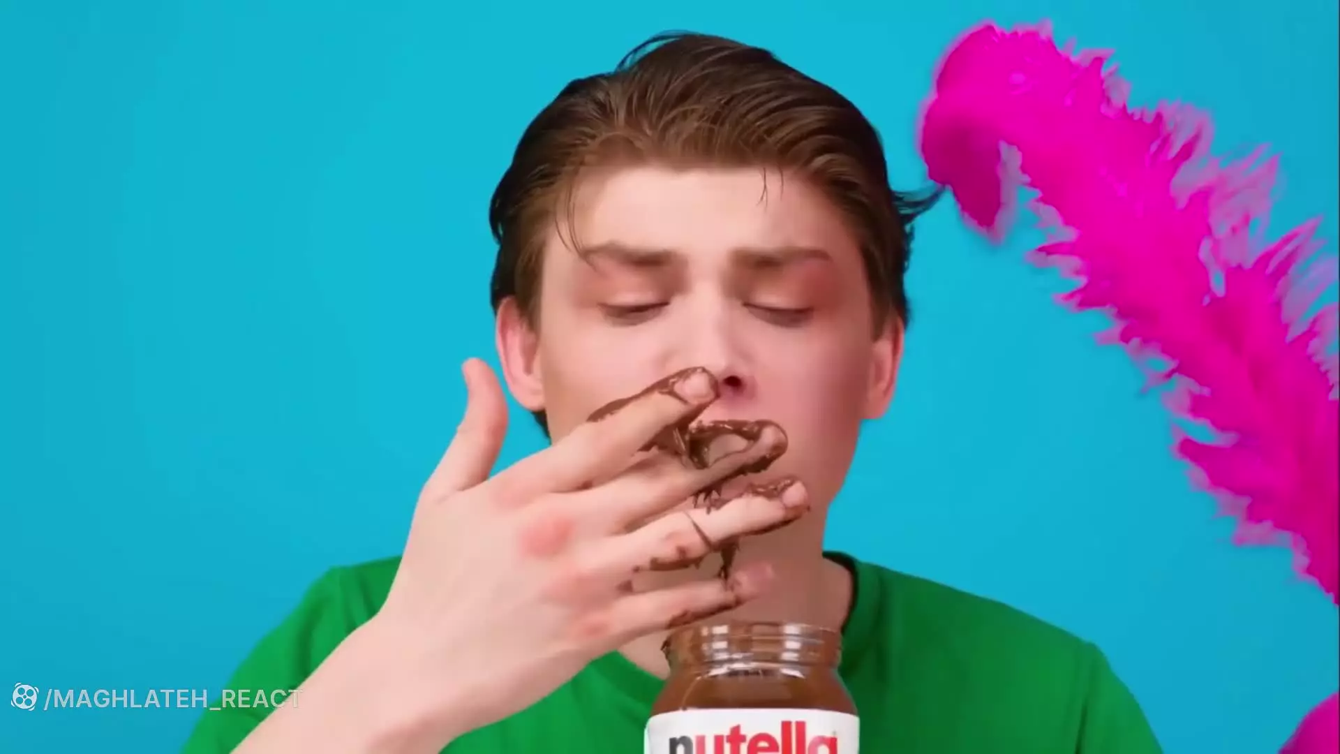 چالش جدید مغلطه ، چالش خوراکی 123go ، دختر با خنده های شیطانی