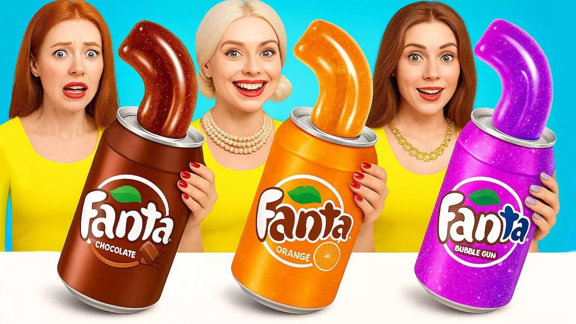 چالش ترکیب غذا و هنر/ چالش غذایی با چشم بسته