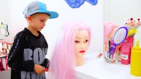 برنامه کودک ولاد و نیکی: دنیای رنگارنگ آرایشگاه عروسک‌ها