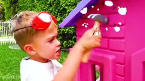 برنامه کودک ولاد و نیکی : داستان خانه اسباب بازی ها