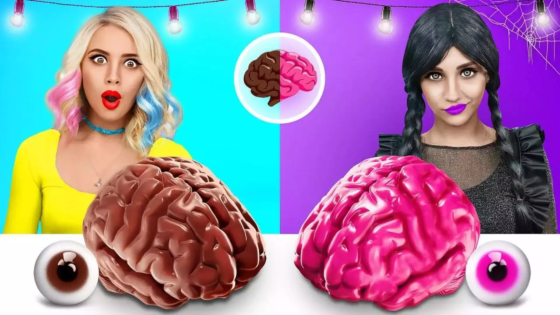 چالش غذایی طولانی - چالش خوراکی - چالش هزار دکمه با دلقک - چالش سرگرمی جدید