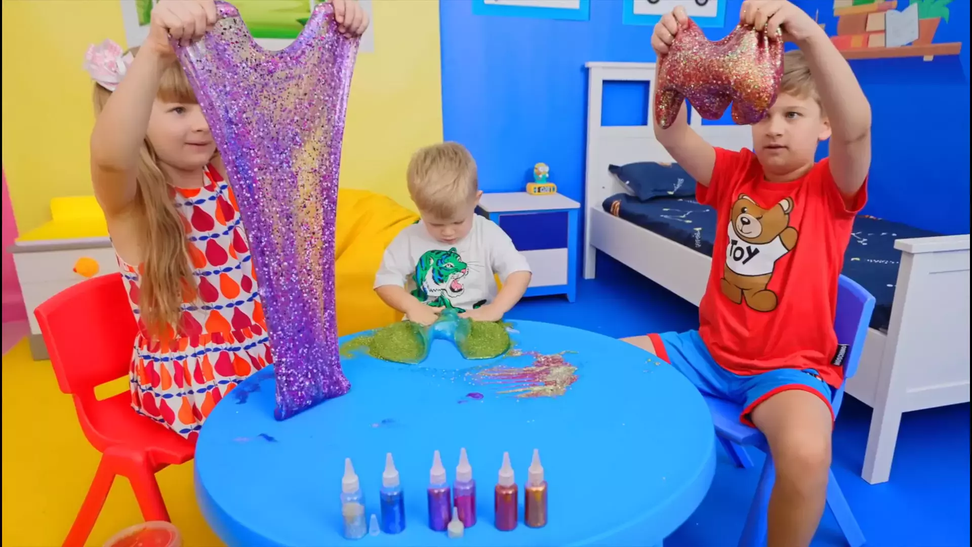 دیانا و روما _ اسلایم بازی دیانا ؛ دیانا روما - دیانا شو - دیانا | جعبه