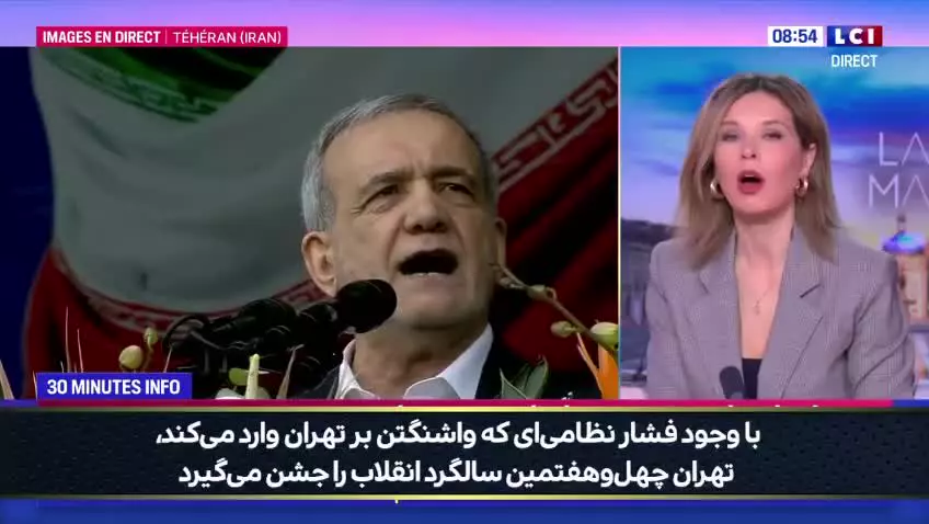 💠 بازتاب گسترده حضور میلیونی و باشکوه مردم در راهپیمایی ۲۲ بهمن