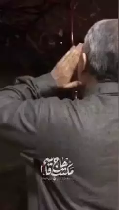 تکبیر گفتن حاج قاسم سلیمانی