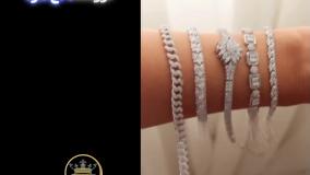 انواع دستبند نقره زنانه زیبا