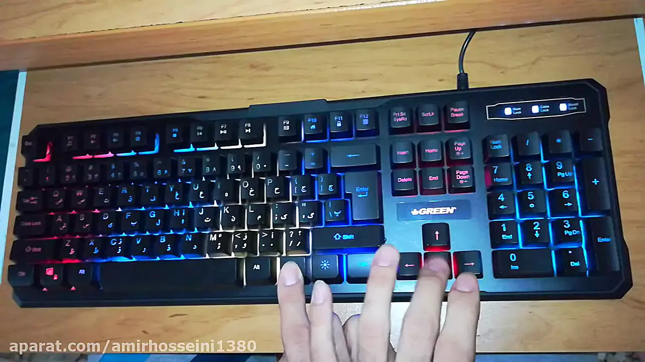 بررسی کیبورد GREEN GK601-RGB | جعبه