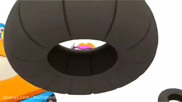 ماشین بازی کودکانه _ کارتون ماشین بازی کامیون کوچولو