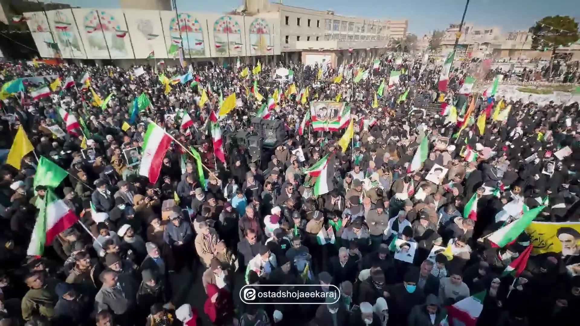 🔴شرکت کردن در راهپیمایی ۲۲ بهمن جهاد است.