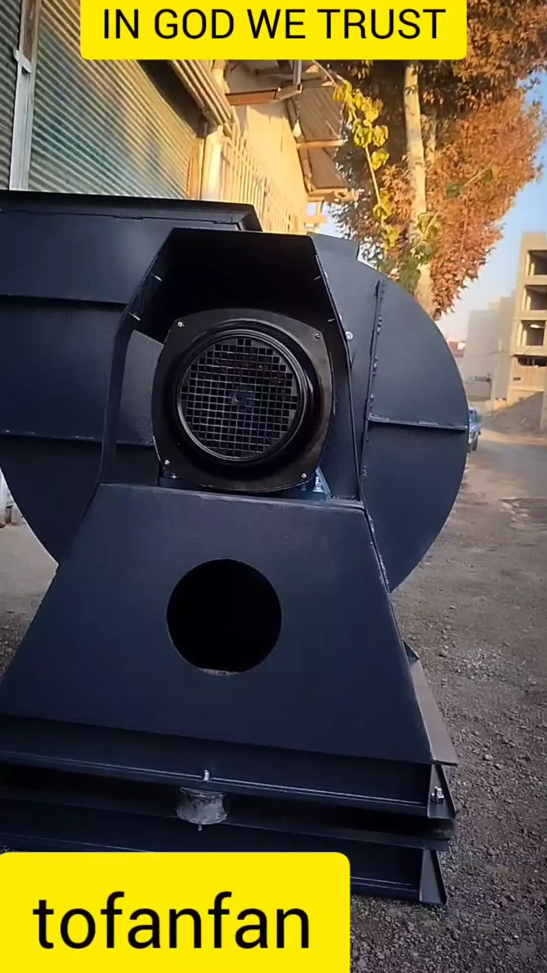 هود صنعتی آشپز خانه و اگزاست فن سانتریفیوژ در نوشین