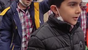 مراسم جشن شب یلدا در دبستان پسرانه پرتو امید با حضور رزیتا دغلاوی نژاد (خاله فرشته مهربون)