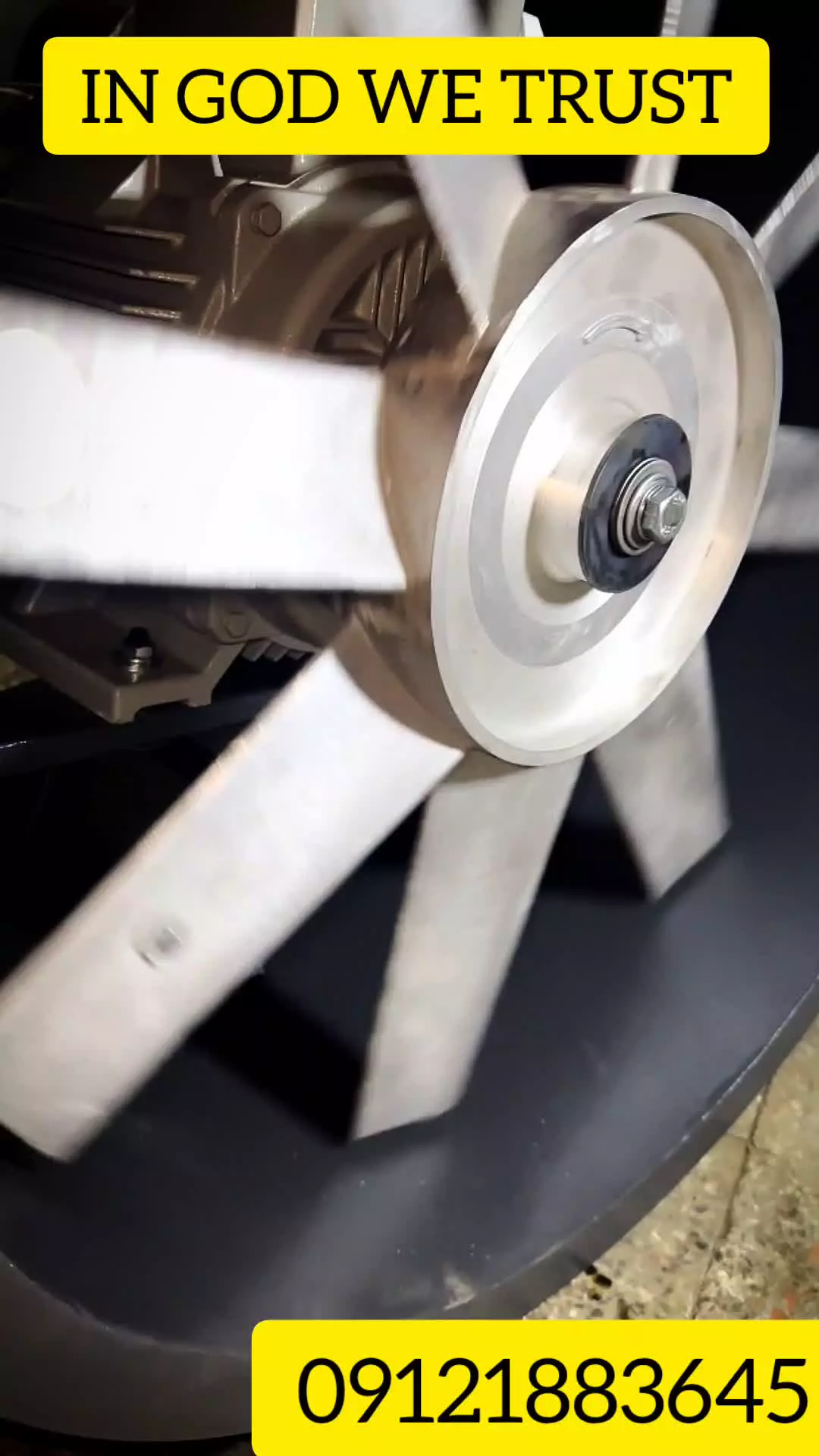 فن های سانتریفیوژ مخصوص تهویه سالن های صنعتی در چابهار