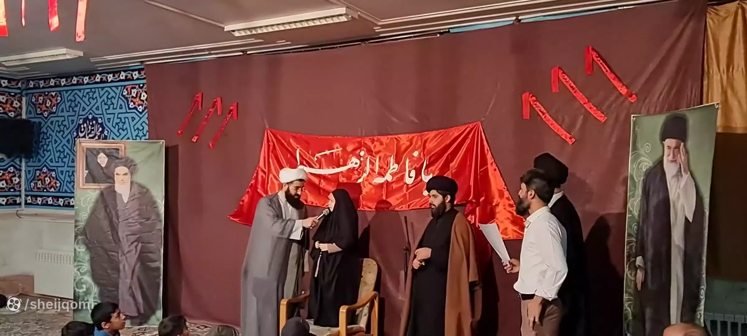 جشن میلاد حضرت زهرا مسابقه تشویق فرزند آوری قم/ اجرا شیخ قمی