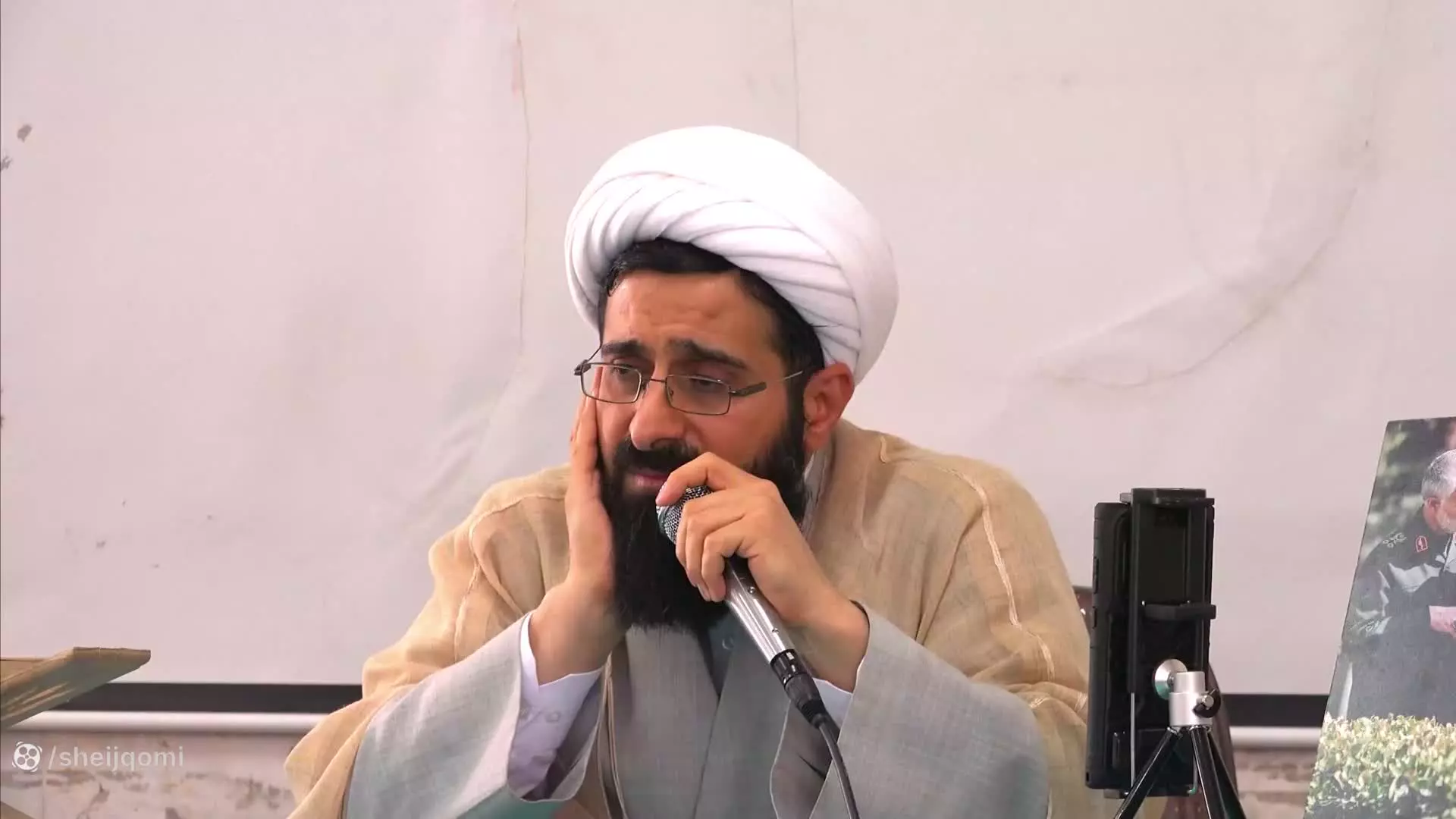جلسه پرسش و پاسخ شیخ قمی 16 اردیبهشت دبیرستان الزهرا قم