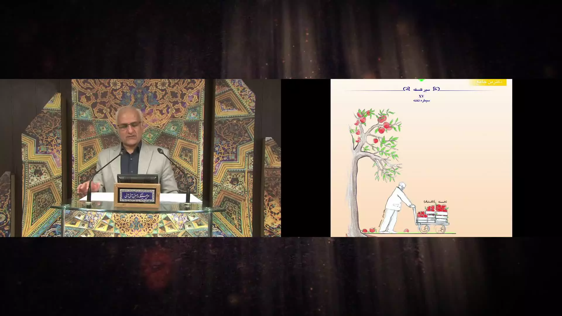 کلبه کرامت - جلسه ۱۰۴۷ سرفصل : نقشه‌ی خدا و هندسه‌ی الهی
