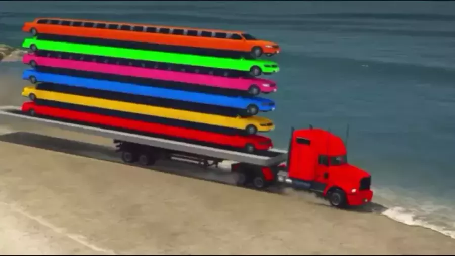 بزرگ‌ترین ماشین‌های رنگی اسباب بازی: دنیای شگفت‌انگیز هیجان!