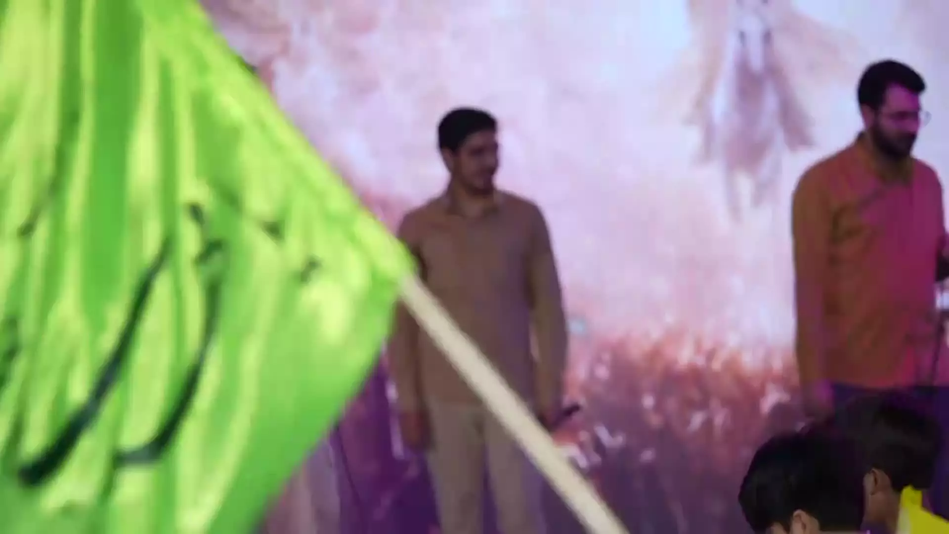 اجرای «سنصلی فی القدس» توسط «حاج‌ابوذر روحی» در مراسم عید بیعت