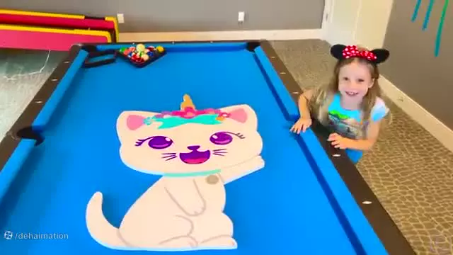 برنامه کودک ناستیا و استیسی جدید | ناستیا و بابایی چالش دونفره