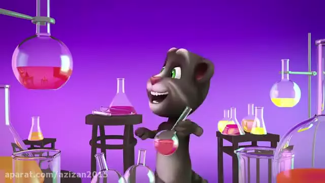 انیمیشن تام سخنگو - کارتون گربه سخنگو - تام گربه سخنگو