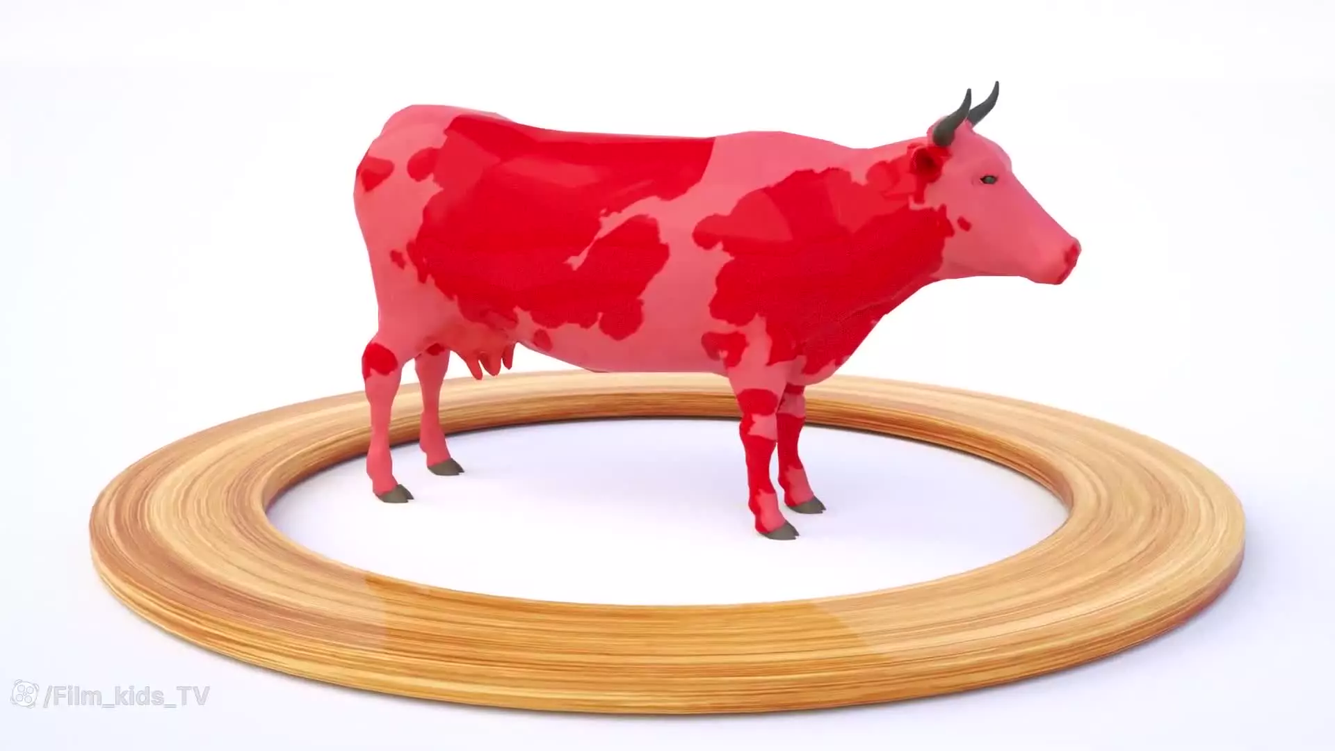 آموزش رنگ‌ها با گاو: یادگیری سرگرم‌کننده برای کودکان