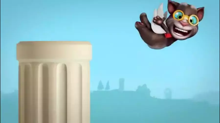 انیمیشن گربه سخنگو کارتون گربه سخنگو تام سخنگو خنده دار