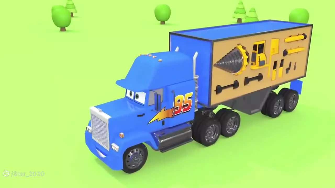 آهنگ‌های جذاب برای بچه‌ها: ماجراجویی با ماشین‌های رنگی