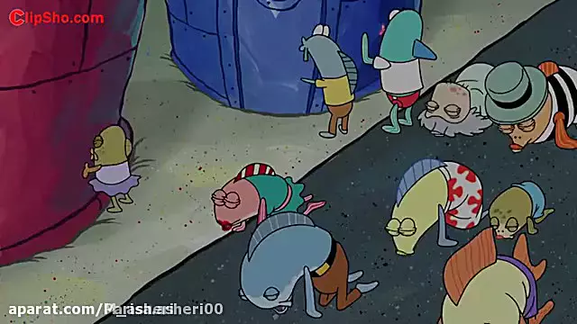 برنامه کودک خارجی، کارتون باب اسفنجی و پاتریک