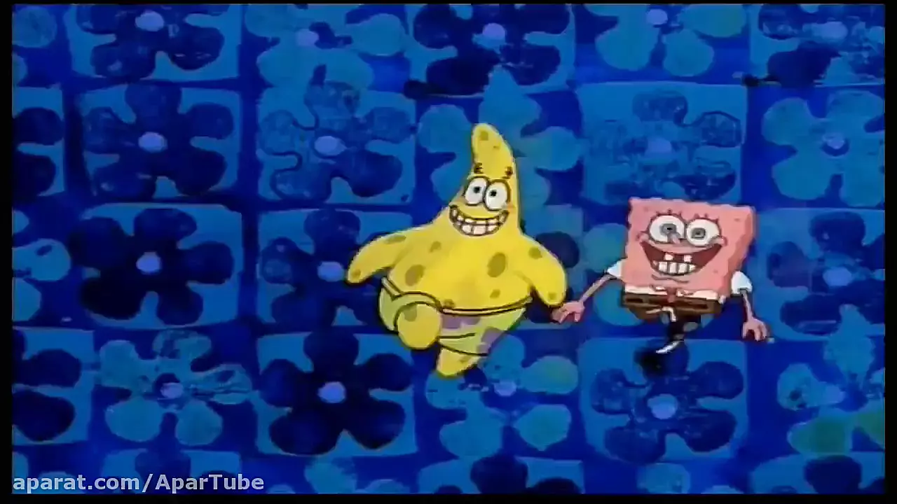 کارتون کودک باب اسفنجی / روز وارونگی / کارتون کودک / باب و پاتریک