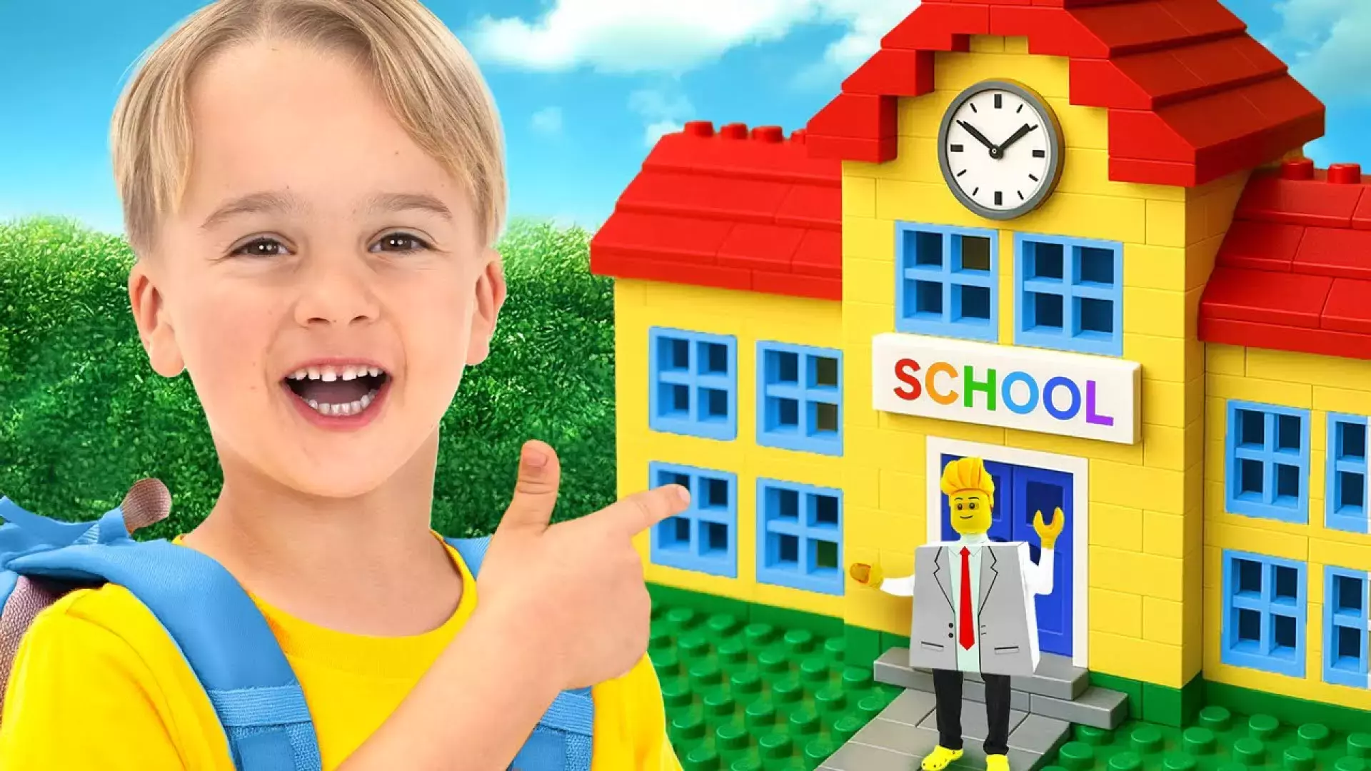 چگونه ولاد و نیکی با لگو در مدرسه ماجراجویی کردند؟