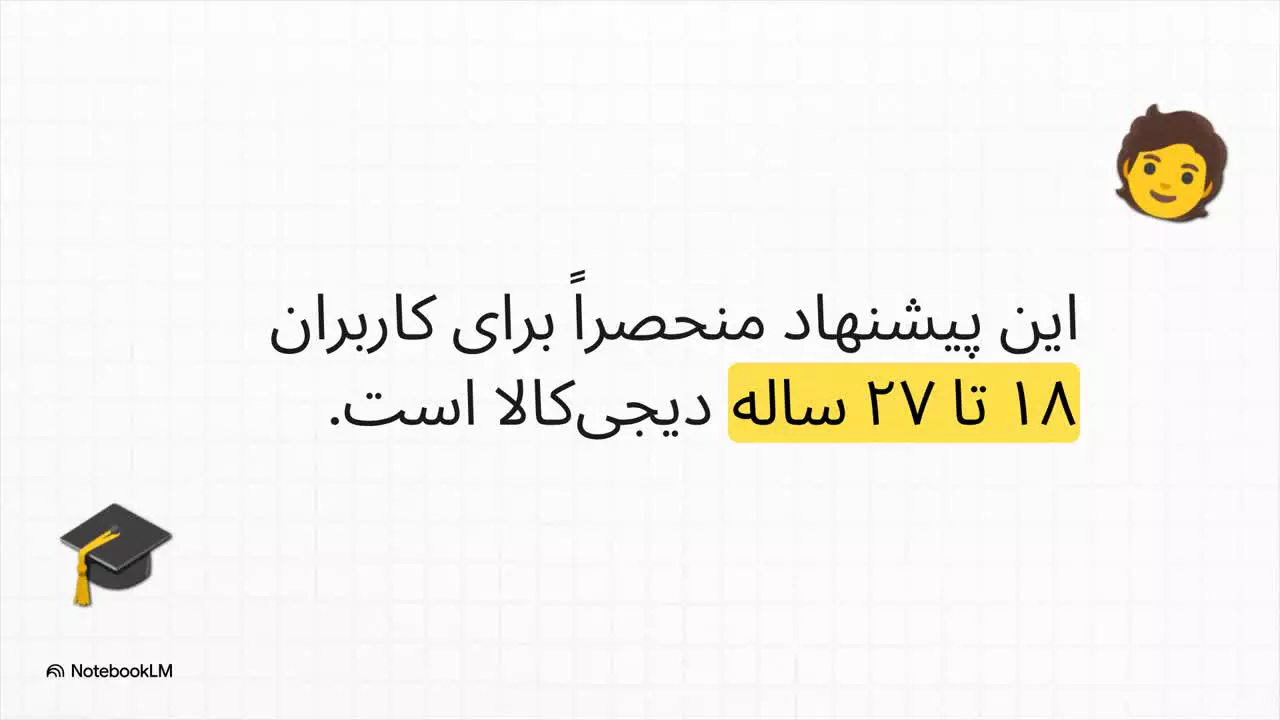 52% تخفیف دیجی پلاس برای جوانان