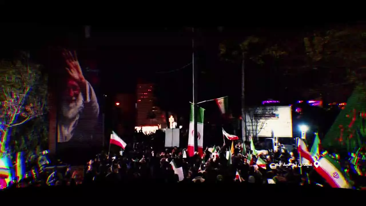 بعثت مردم  👈 گوشه‌ای از حضور و تجمع ملّت داغدار ایران