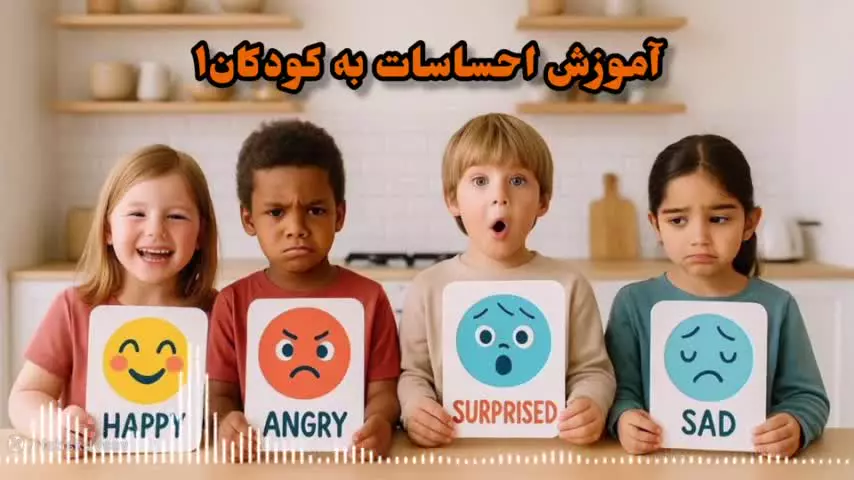 چطور احساسات را به کودکان آموزش دهیم؟