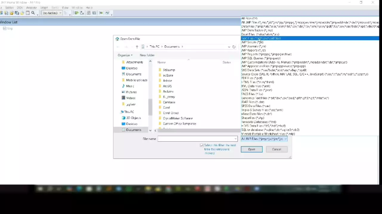 آموزش کامل نرم‌افزار آماری JMP pro
