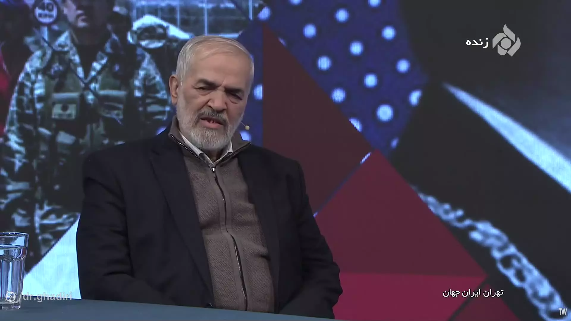 گفت‌وگوی شبکه تهران با دکتر قدیری ابیانه در نورد ربایش مادرو توسط امریکا