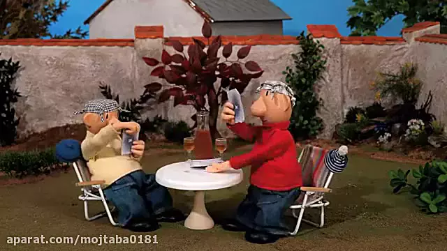 کارتون پت و مت  استخر بازی