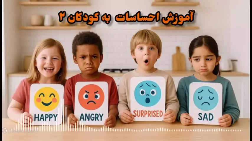 چگونه احساسات را به کودکان آموزش دهیم؟