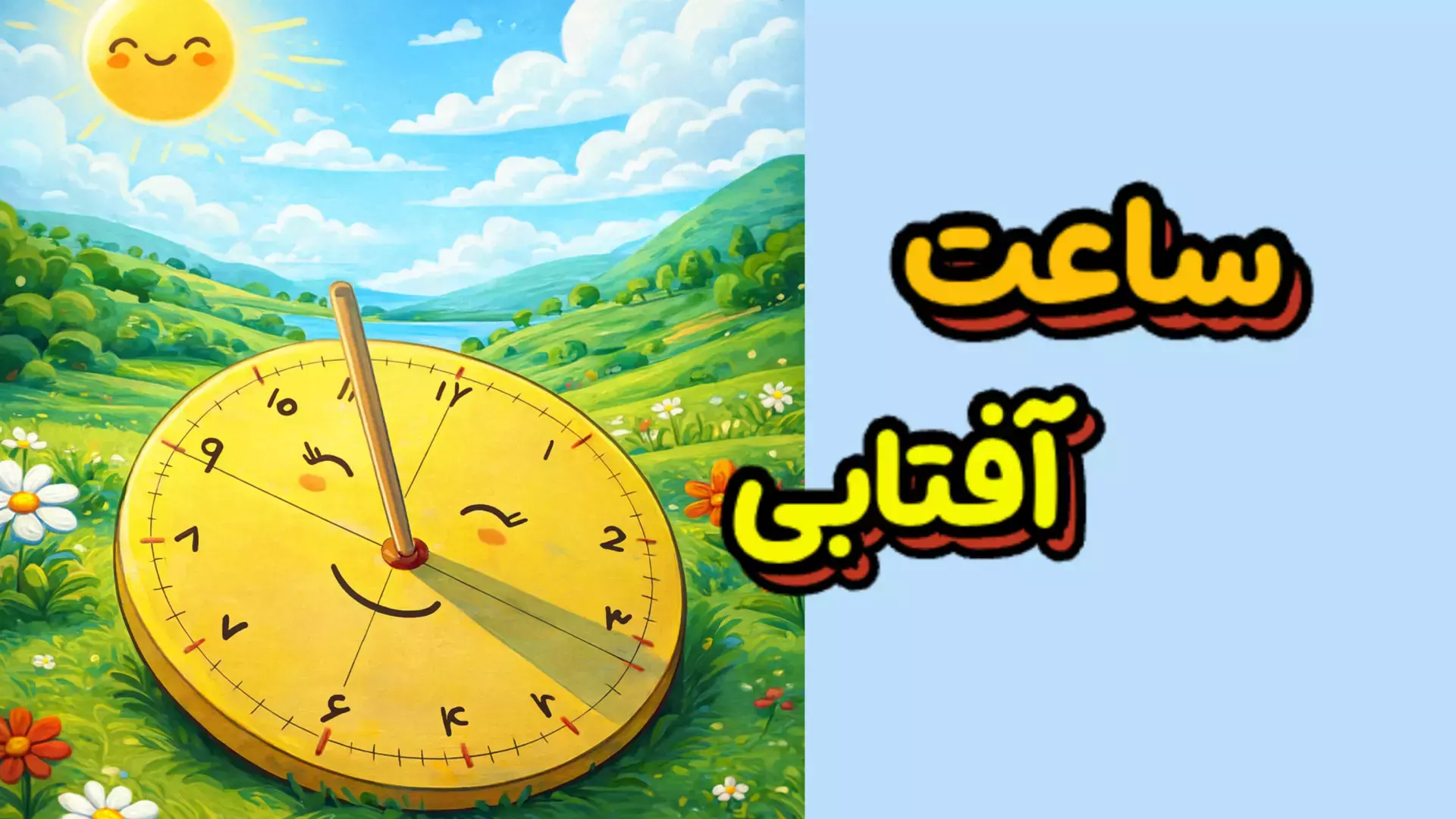 ساعت آفتابی: کشف دنیای جذاب زمان برای دانش‌آموزان کلاس دوم!