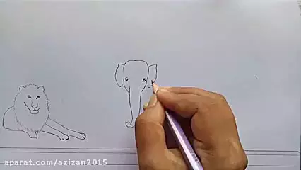 نقاشی باغ وحش: سرگرمی خلاقانه برای کودکان