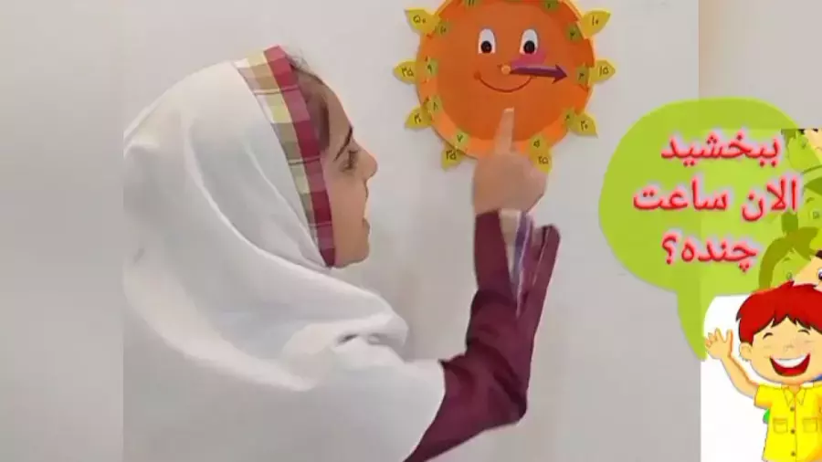 چگونه ساعت را به راحتی به کودکان ابتدایی آموزش دهیم؟