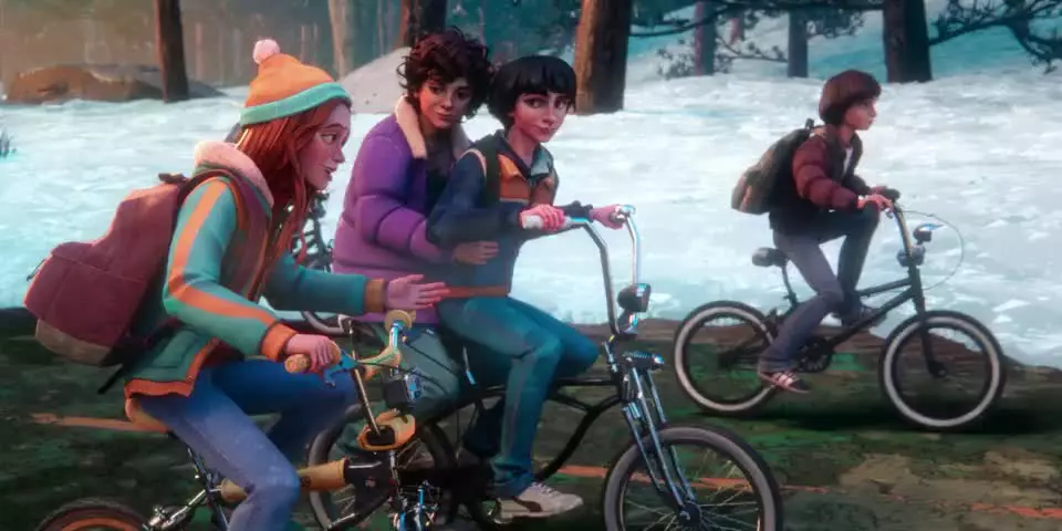 انیمه  اتفاقات عجیب Stranger Things: Tales from ’85 - 2026 قسمت 1