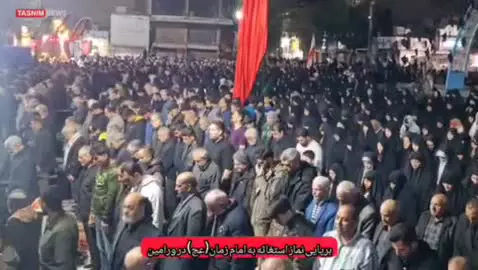 اقامه نماز استغاثه به امام زمان(عج)در ورامین برای پیروزی نیروهای مسلح ایران بر دشمنان