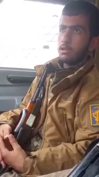 ساعاتی قبل از شهادت  بسیجی شهید ابوالفضل پیمان