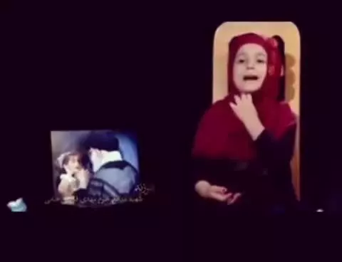 فرزند شهید مدافع حرم که از قائد شهیدمان درخواست کلاه صورتی کرده بود