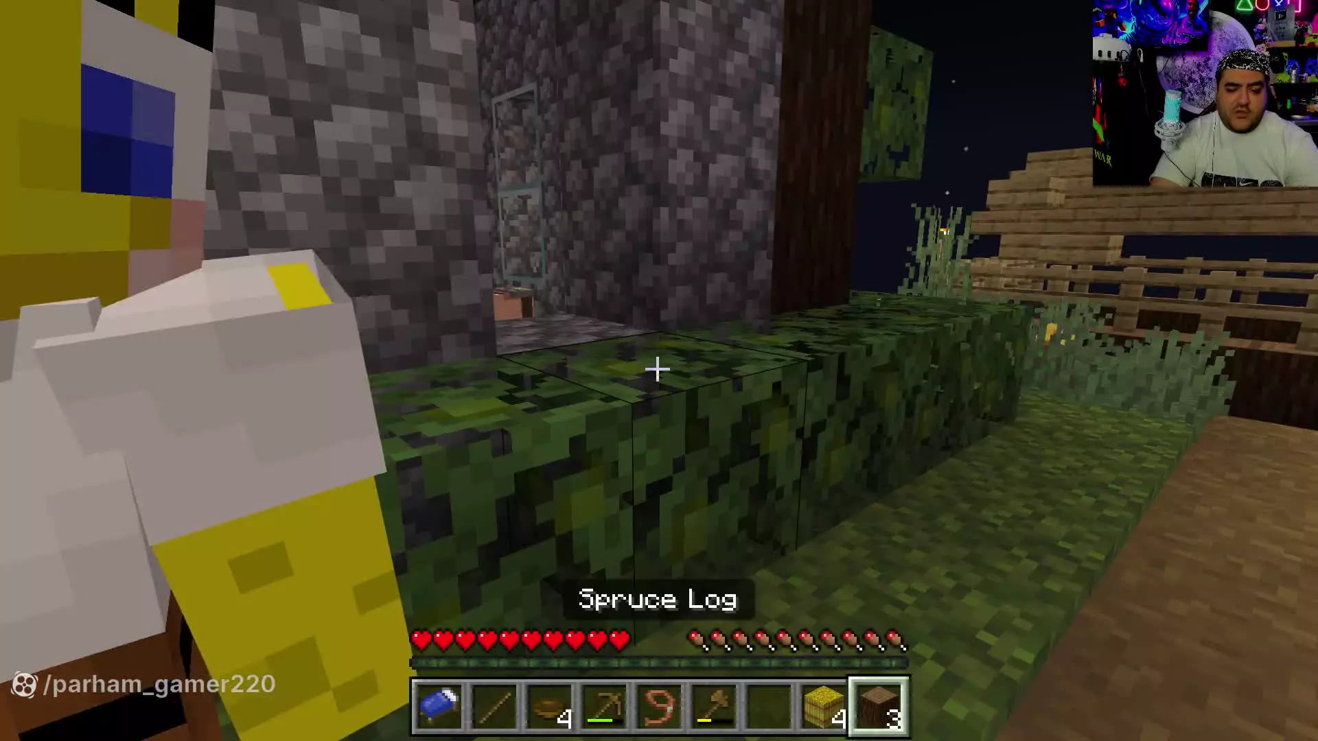 وان بلاک باب اسفنجی و پاتریک پارت چهارم ماینکرفت Minecraft