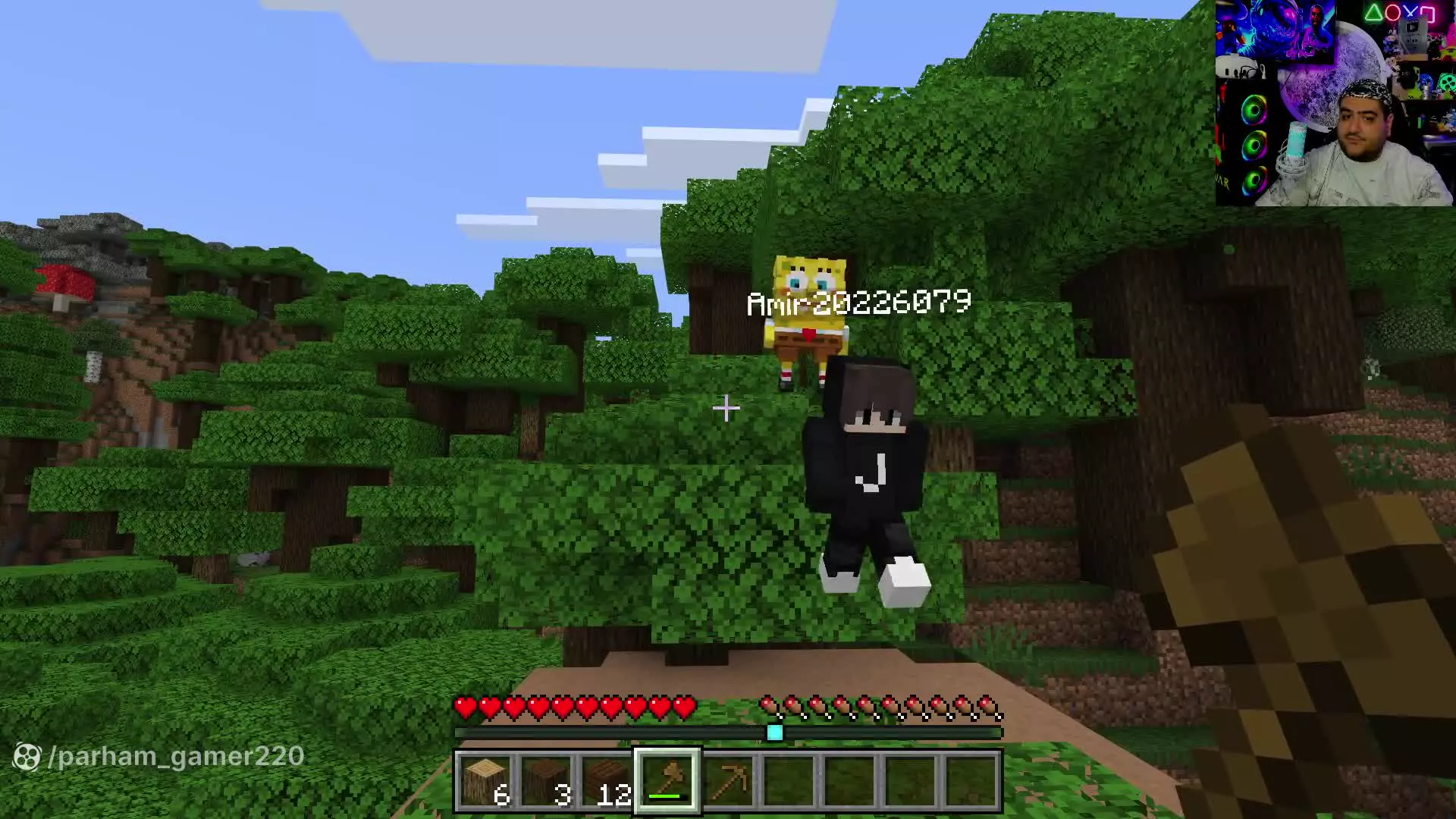 ماینکرفت نجات شهر باب اسفنجی پارت اول Minecraft spongebob