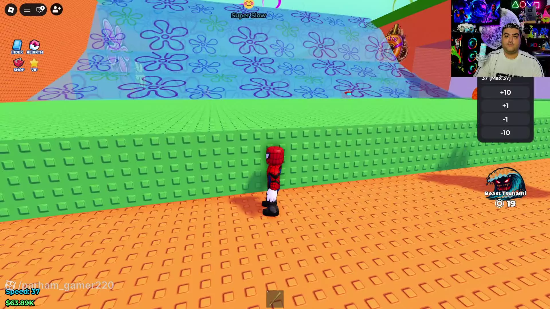 فرار باب اسفنجی از سونامی دریا پارت دوم escape tsunami for spongebob