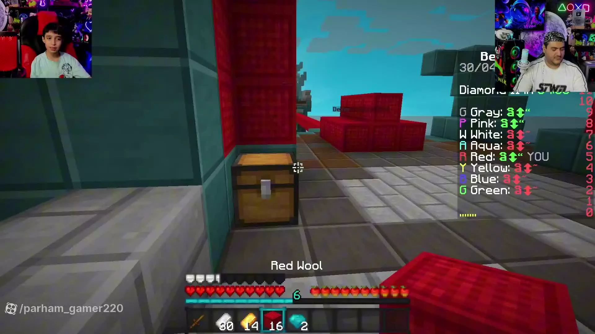 ماینکرفت بدوارز باب اسفنجی پارت چهارم Bedwars Minecraft